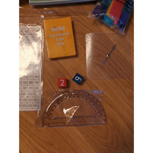 SRA Real Math Individual Manipulative Kit Grades 3-6 McGraw Hill Homeschool - Picture 4 of 9